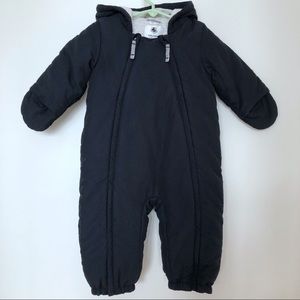 Petit Bateau padded jumpsuit for baby / toddler